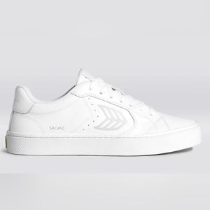 Cariuma Salvas White Leather Sneaker NIB Size 9.5 Men/ 11 Women